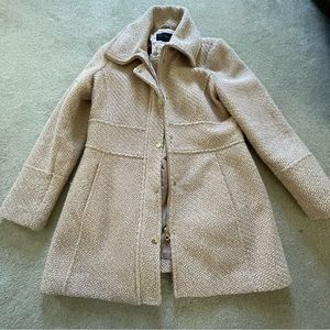 Jessica Simpson pink twill coat